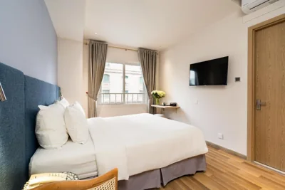 Deluxe-Doppelzimmer mit Gassenblick — Jovia Hotel